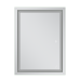 Дзеркало Mixxus Premium QUADRO MR20-80x60-Reverse з Led Touch, Anti-fog, димером, регулятором яскравості (MP6619)