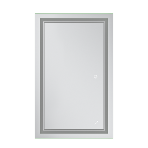 Дзеркало Mixxus Premium QUADRO MR20-50x80-Reverse з Led Touch, Anti-fog, димером, регулятором яскравості (MP6620)