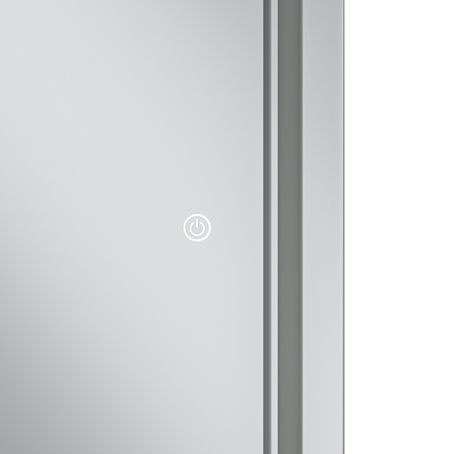 Дзеркало Mixxus Premium QUADRO MR20-50x80-Reverse з Led Touch, Anti-fog, димером, регулятором яскравості (MP6620)