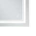 Дзеркало Mixxus Premium QUADRO MR20-90x70-Reverse з Led Touch, Anti-fog, димером, регулятором яскравості (MP6621)