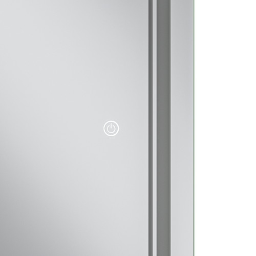 Дзеркало Mixxus Premium QUADRO MR20-90x70-Reverse з Led Touch, Anti-fog, димером, регулятором яскравості (MP6621)