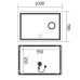 Дзеркало Mixxus Premium QUADRO MR20-100x70 з Led Touch, Anti-fog, димером, регулятором яскравості, лінзою (MP6622)