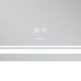 Дзеркало Mixxus Premium QUADRO MR20-100x70 з Led Touch, Anti-fog, димером, регулятором яскравості, лінзою (MP6622)