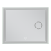 Зеркало Mixxus Premium QUADRO MR20-100x80 с Led Touch, Anti-fog, димером, регулятором яркости, линзой (MP6623)