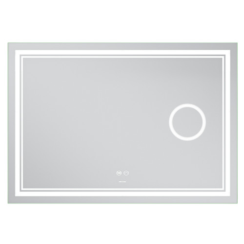 Дзеркало Mixxus Premium QUADRO MR20-120x80 з Led Touch, Anti-fog, димером, регулятором яскравості, лінзою (MP6624)
