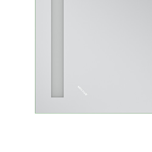 Дзеркало Mixxus Premium LINES MR17-100x60-Reverse з Led Touch, Anti-fog, димером, регулятором яскравості (MP6625)