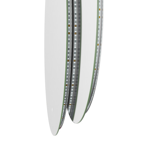 Дзеркало Mixxus Premium TOPPER MC01-100x75 із Led Touch, Anti-fog, димером (3-6,5kK) (MP6631)