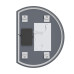 Дзеркало Mixxus Premium TOPPER MS01-90x70-Reverse з Led Touch, Anti-fog, димером (3-6,5kK) (MP6632)