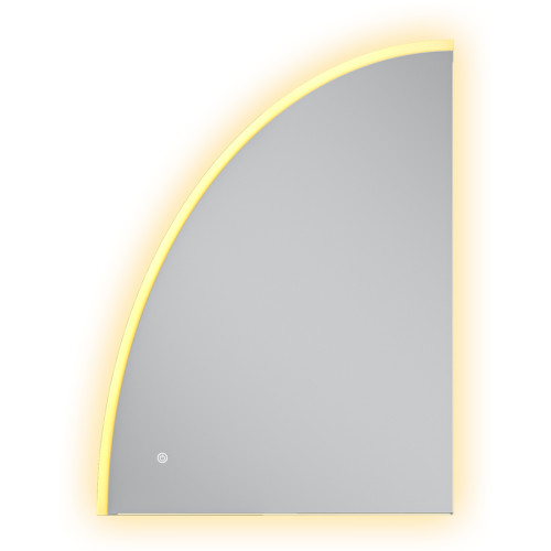 Дзеркало Mixxus Premium TOPPER MS02-75x100 із Led Touch, Anti-fog, димером (3-6,5kK) (MP6634)