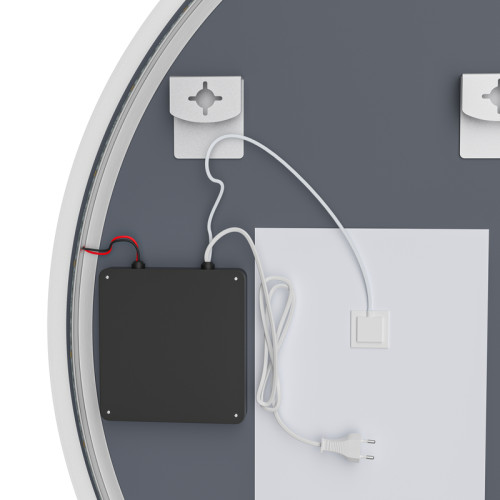 Дзеркало Mixxus Premium TOPPER MS03-60x120 із Led Touch, Anti-fog, димером (3-6,5kK) (MP6635)