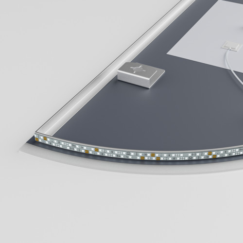 Дзеркало Mixxus Premium TOPPER MS03-60x120 із Led Touch, Anti-fog, димером (3-6,5kK) (MP6635)