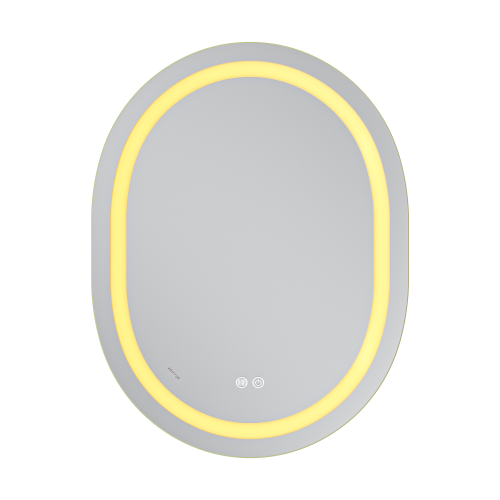Дзеркало Mixxus Premium ELLIPSE MV05-80x60-Reverse з Led Touch, Anti-fog, димером (3-6,5kK) (MP6642)