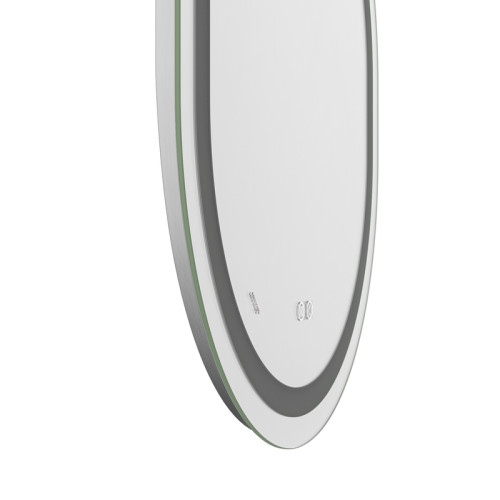Дзеркало Mixxus Premium ELLIPSE MV05-80x70-Reverse з Led Touch, Anti-fog, димером (3-6,5kK) (MP6643)