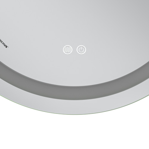 Дзеркало Mixxus Premium ELLIPSE MV05-80x70-Reverse з Led Touch, Anti-fog, димером (3-6,5kK) (MP6643)