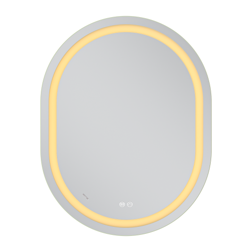 Дзеркало Mixxus Premium ELLIPSE MV05-90x70-Reverse з Led Touch, Anti-fog, димером (3-6,5kK) (MP6644)