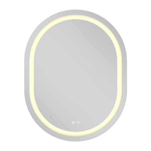 Дзеркало Mixxus Premium ELLIPSE MV05-90x70-Reverse з Led Touch, Anti-fog, димером (3-6,5kK) (MP6644)