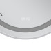 Дзеркало Mixxus Premium ELLIPSE MV05-80x70-Reverse WHITE з Led Touch, Anti-fog, димером (3-6,5kK) (MP6645)