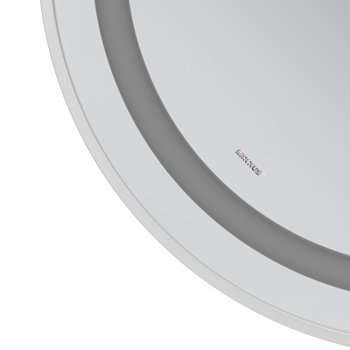 Дзеркало Mixxus Premium ELLIPSE MV05-80x70-Reverse WHITE з Led Touch, Anti-fog, димером (3-6,5kK) (MP6645)