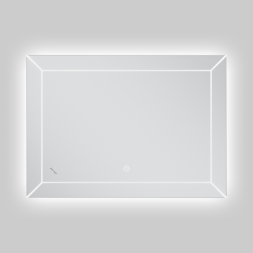 Дзеркало Mixxus Premium CUBIC MR14-70x50-Reverse з Led Touch, Anti-fog, димером, регулятором яскравості (MP6647)