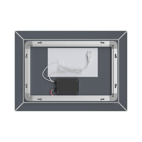 Дзеркало Mixxus Premium CUBIC MR14-70x50-Reverse з Led Touch, Anti-fog, димером, регулятором яскравості (MP6647)