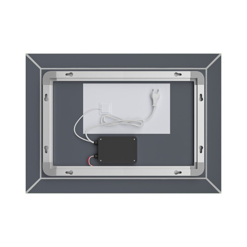 Дзеркало Mixxus Premium CUBIC MR14-80x60-Reverse з Led Touch, Anti-fog, димером, регулятором яскравості (MP6648)