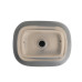 Раковина накладна Mixxus Premium DIVERSE-0115 GRAY 490x395x135mm (MP6650)