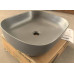 Раковина накладна Mixxus Premium DIVERSE-0115 GRAY 490x395x135mm (MP6650)