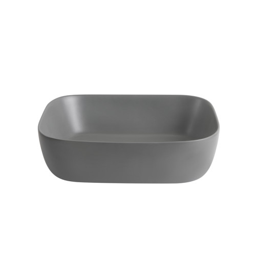 Раковина накладная Mixxus Premium DIVERSE-0116 GRAY 455x330x135mm (MP6651)