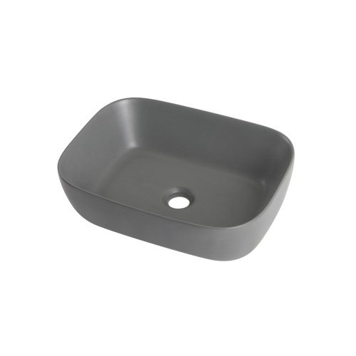 Раковина накладная Mixxus Premium DIVERSE-0116 GRAY 455x330x135mm (MP6651)