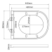 Унітаз підвісний Mixxus Premium ELLIPSE-0309-T1 GRAY 530x360x350mm система змиву TORNADO 1.0 (MP6655)