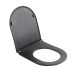 Унітаз підвісний Mixxus Premium ELLIPSE-0309-T1 GRAY 530x360x350mm система змиву TORNADO 1.0 (MP6655)