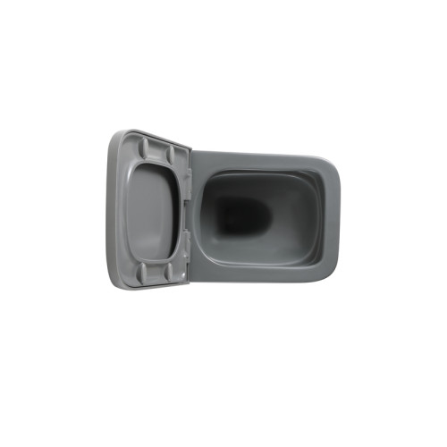 Унітаз підвісний Mixxus Premium QUADRO-0305-R GRAY 510x350x345mm система змиву RIMLESS (MP6656)