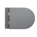 Унітаз підвісний Mixxus Premium TOPPER-0303-R GRAY 495x370x350mm система змиву RIMLESS (MP6657)