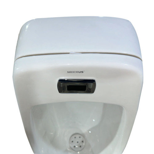Пісуар підвісний Mixxus Premium BEVEL-1001 390x395x795mm з ІЧ-датчиком автоматичного змиву (MP6661)
