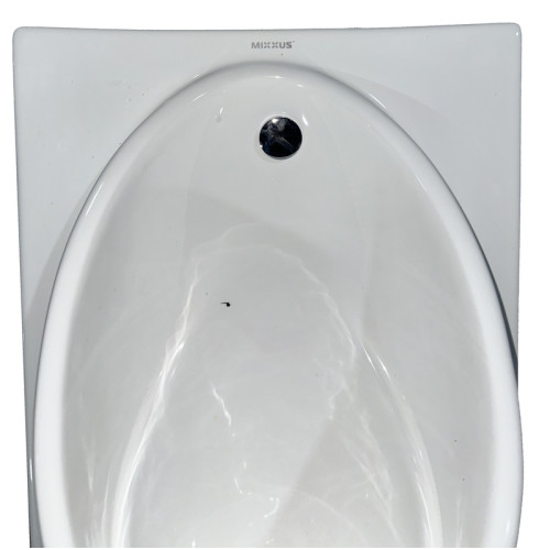 Пісуар підвісний Mixxus Premium BEVEL-1005 380x420x750mm з краном для пісуару (MP6664)