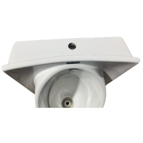 Пісуар підвісний Mixxus Premium BEVEL-1005 380x420x750mm з краном для пісуару (MP6664)
