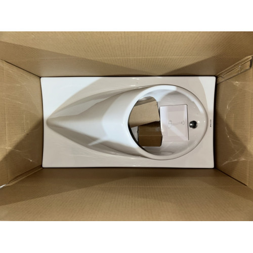 Пісуар підвісний Mixxus Premium BEVEL-1005 380x420x750mm з краном для пісуару (MP6664)