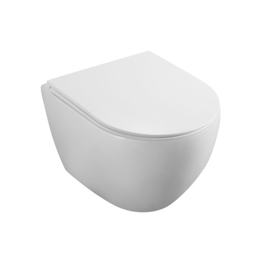 Комплект: Mixxus Premium Ellipse-SET-2101 (2 ящ) Унітаз система змиву Tornado 3.0+ Інсталяція Koer KT-0404 + панель KT-0604-03 White (MP6667)