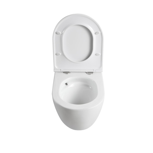 Комплект: Mixxus Premium Ellipse-SET-2101 (2 ящ) Унітаз система змиву Tornado 3.0+ Інсталяція Koer KT-0404 + панель KT-0604-03 White (MP6667)
