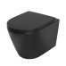 Комплект: Mixxus Premium Bevel-SET-2101 Black (2 ящ) Унітаз система змиву Tornado 1.0+ Інсталяція Koer KT-0404 + панель KT-0604-05 Black Mat (MP6669)