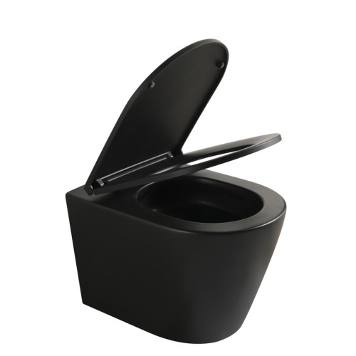 Комплект: Mixxus Premium Bevel-SET-2101 Black (2 ящ) Унітаз система змиву Tornado 1.0+ Інсталяція Koer KT-0404 + панель KT-0604-05 Black Mat (MP6669)