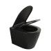 Комплект: Mixxus Premium Bevel-SET-2101 Black (2 ящ) Унітаз система змиву Tornado 1.0+ Інсталяція Koer KT-0404 + панель KT-0604-05 Black Mat (MP6669)