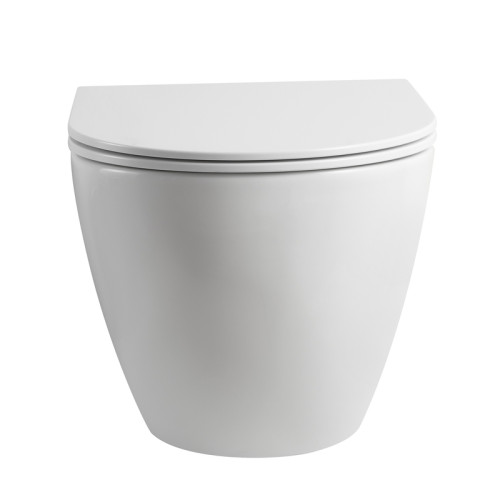 Комплект: Mixxus Premium Ellipse-SET-2102 (2 ящ) Унітаз система змиву Tornado 3.0+ Інсталяція Koer KT-0404 + панель KT-0604-01 Chrome (MP6690)