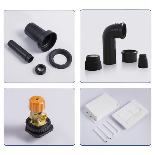 Комплект: Mixxus Premium Ellipse-SET-2102 (2 ящ) Унітаз система змиву Tornado 3.0+ Інсталяція Koer KT-0404 + панель KT-0604-01 Chrome (MP6690)