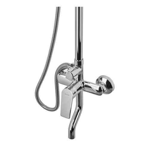 Душова колона із змішувачем MIXXUS PREMIUM LAGO 009-J (Колір хром) (MP6725)