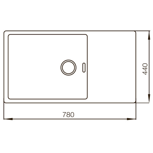 Мийка Mixxus MX7844-200x1.2-PVD-Bronze (MX0562)