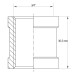 Муфта Koer KF.C08.WN - 3/4