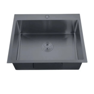 Мийка Zerix ZH5045-215 Nano-Black (3.0/0.8) з нерж. сталі (MX1580)