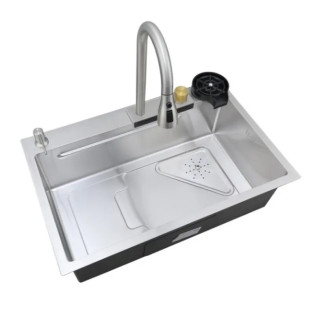 Мийка Mixxus Premium MH7246-SET-01.SUS304 із вбудованим змішувачем (MX1697)
