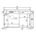 Мийка MIXXUS MH7849L-HK GRAPHITE (MH7849L-HK NANO-BLACK)(3.0/0.9) з нержавіючої сталі 